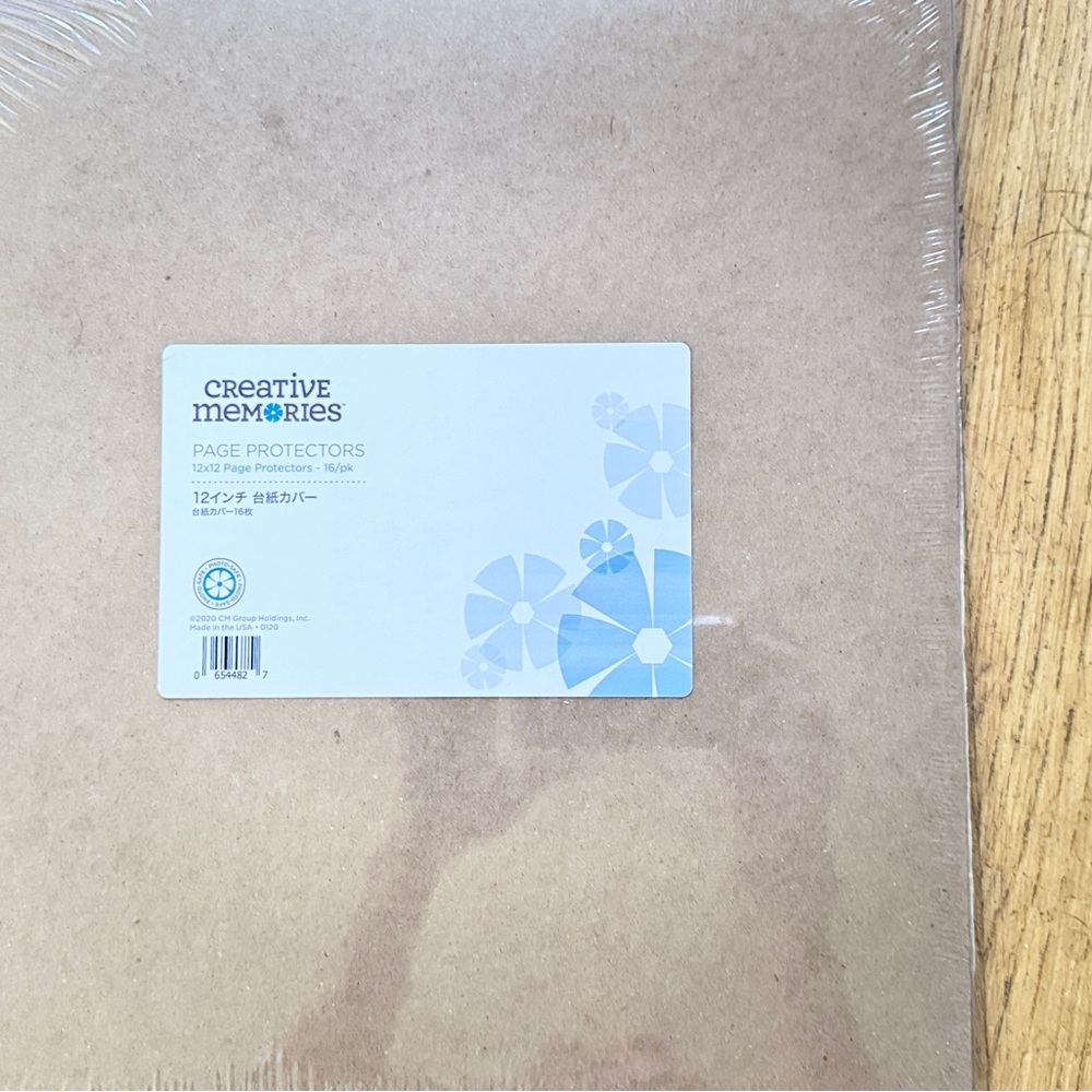 Creative memories 12 x 12 page protectors. True size. 2 packs.